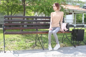 Summer walk in the park sfw 4k 18 19 bra panties teens 18 runa_soulu part 17