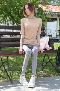 Summer walk in the park sfw 4k 18 19 bra panties teens 18 runa_soulu part 10