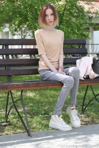 Summer walk in the park sfw 4k 18 19 bra panties teens 18 runa_soulu part 14