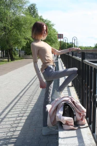 Summer walk in the park sfw 4k 18 19 bra panties teens 18 runa_soulu part 7