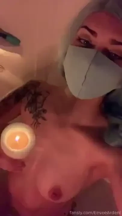 Come take a hot soapy bath with me lt 3 fyp petite tatted bathtub part 8 