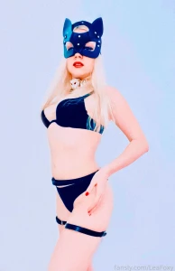 This catwoman has sharp claws and teeth that bite so you better watch part 1