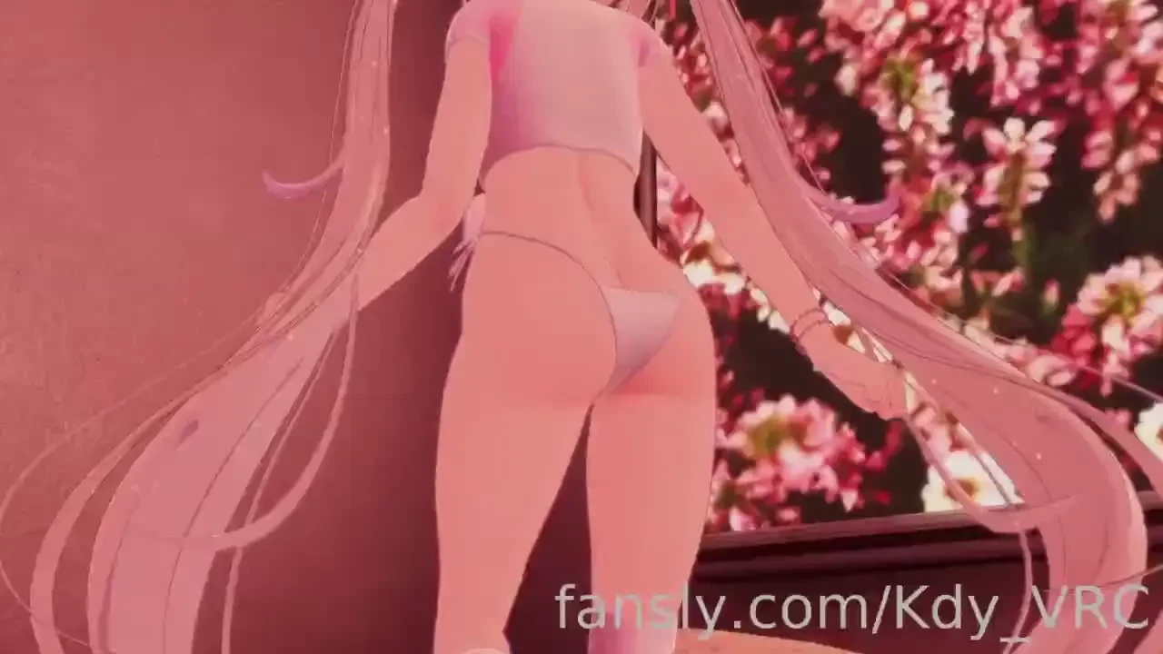 Happy butt day sweeties d fyp vr vrchat vtuber lewdtuber 3d hd pink 