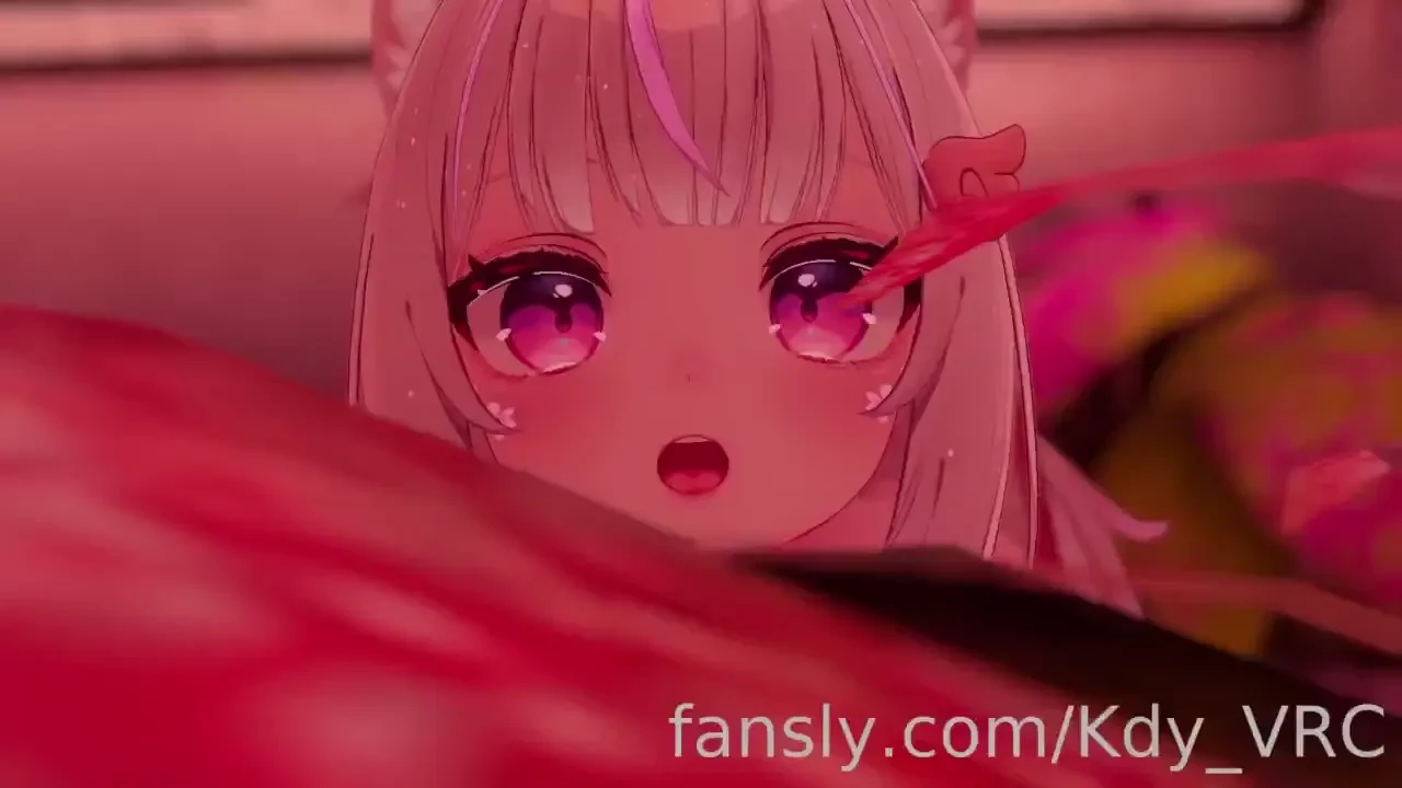 O fyp vr vrchat vtuber lewdtuber 3d pink cute romantic love kdy petite 