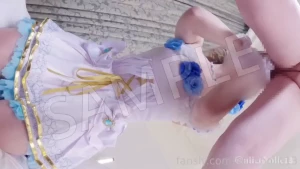 Love live you watanabe cosplay having sex with an idol while still in part 12