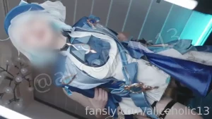 Endless climaxes with genshin furina cosplay genshinimpact furina