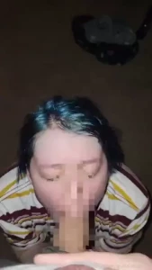 Special morning wood blowjob