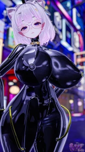 Cyberlatex photoset fyp vr vrc hentai anime boobs breasts pussy booth