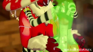 This slime wandered into the wrong enclosure collab with spaded-puppy