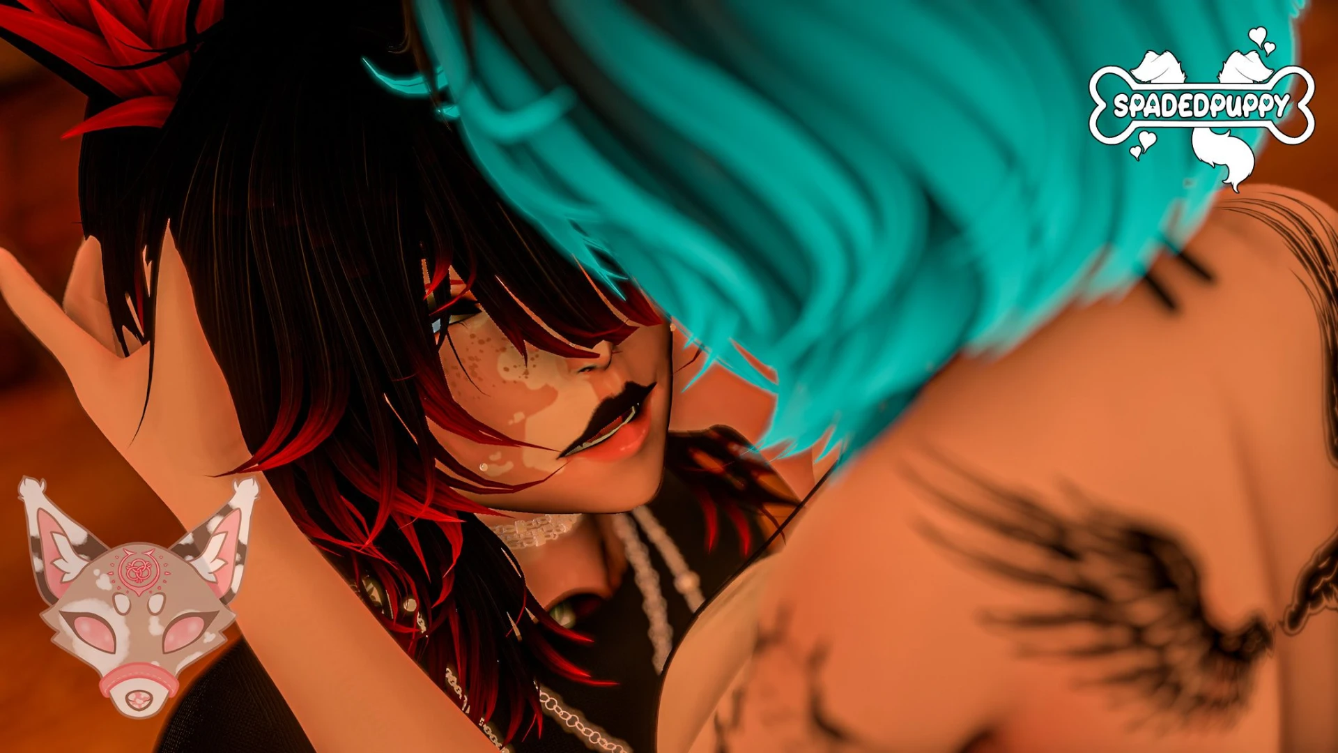 She drives me wild co-partner spaded-puppy lewdtuber anime hentai 