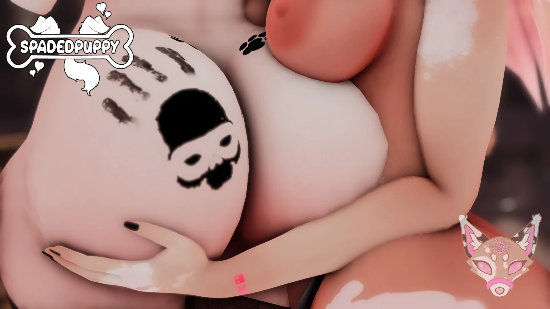 Girls loving girls co-partner spaded-puppy lewdtuber anime hentai 