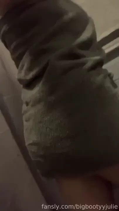 After shower fart was wet af 