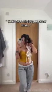 What do you think hehe lingerie nude brunette british tits tattooed