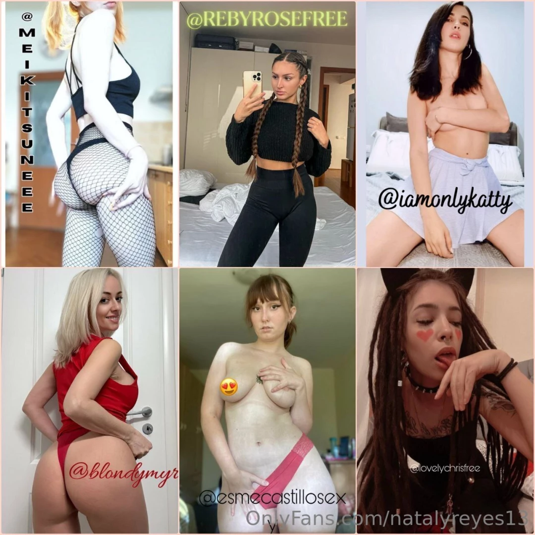 Subscribe hot girls 24 7 meikitsuneee rebyrosefree iamonlykatty 