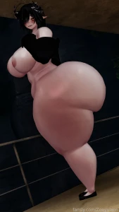 Most of eri s weight must be in those fat plump thighs and yes they part 12