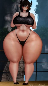 Most of eri s weight must be in those fat plump thighs and yes they part 17