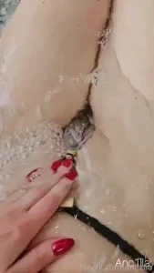 Even taking a bath is making me horny chastity lockedup locktober wet