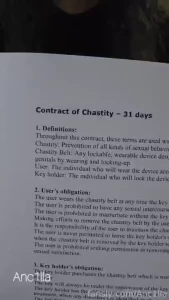 Lockoctober has started my pussy will be in chastity this month wish