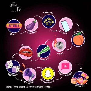 Play now my kinky quest dm me to roll the dice