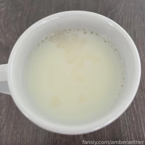 Master welcome home 3 would you want some amber milk be careful it is