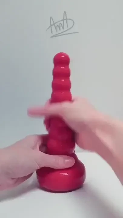 Made this toy ready for you know what analdildo lube analtoy dildo 
