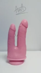 Double-dick-dildo from my toy collection of course both should be