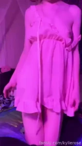My pretty pink ruffle dress and fluffy ruffle bloomers fyp pink pretty