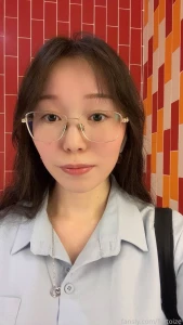 Do you like asian girl without makeup nomakeup natural eyeglasses part 2