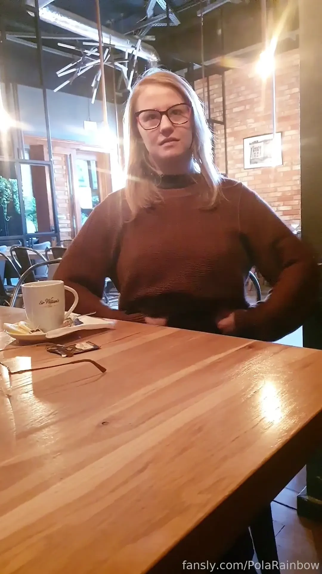 First the chores i e showing boobs - heh and then the pleasures - i e part 1 