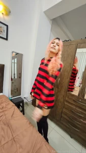 Red trans trapito femboy sexy part 3