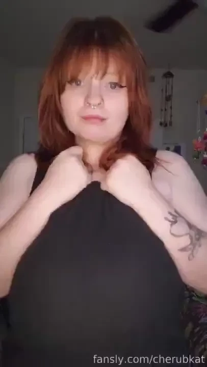 Practicing the art of titty drops 