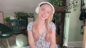 Your favorite twitch streamer is acting a bit off today is she sick is part 1