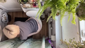Another voyeur pee this is a voyeur video of me peeing from a top-down