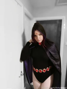 Raven cosplay set cosplay raven superhero goth emo alt neovagina