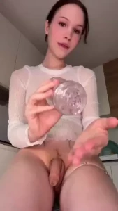 Testing new fleshlight cum unpacking and trying out my new toy lots of