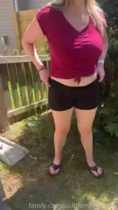 Flashing my pussy with some close-up fyp flashing pussy outdoor risky