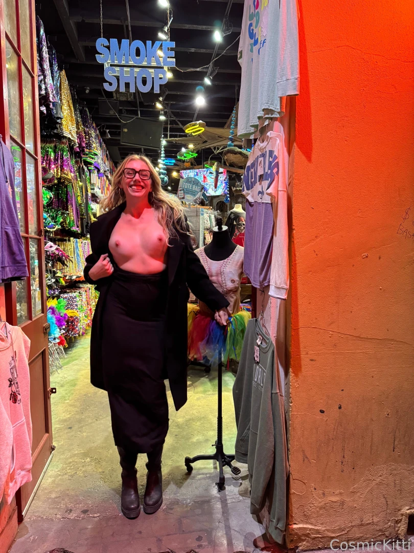 When on bourbon street i obviously have to flash i think this is 
