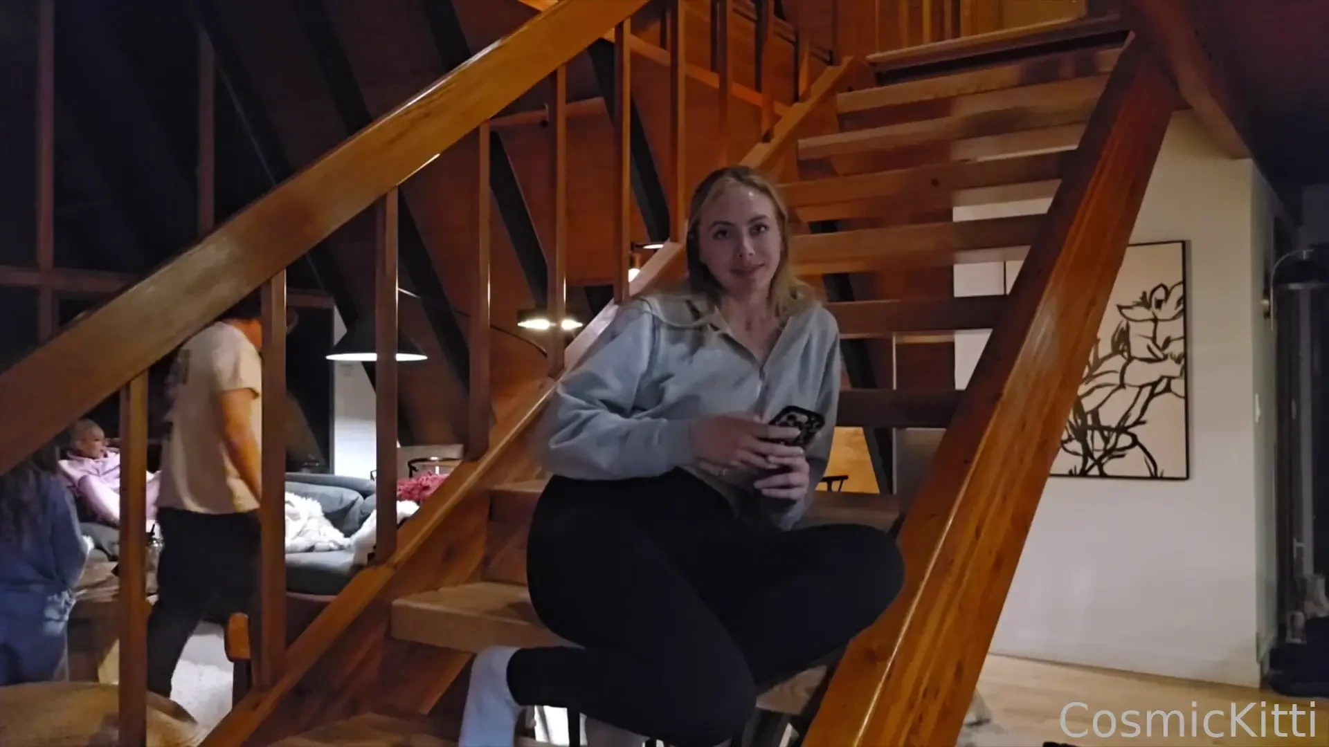 Casual masturbation in front of my friends this has been a fantasy of 