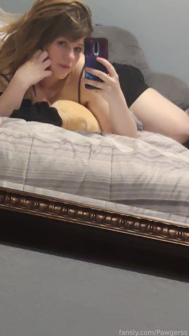 Some pics i took of me comfy in bed shy bigboobs cleavage chubby hands part 1 