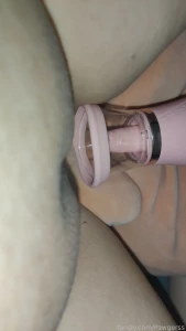 Time to pump my pussy again shaved tight bigpussy chubby toys clit