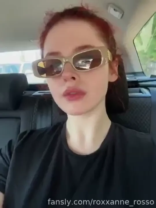 Ride to my home bf glasses petite redhead gfe goddess worship outside 