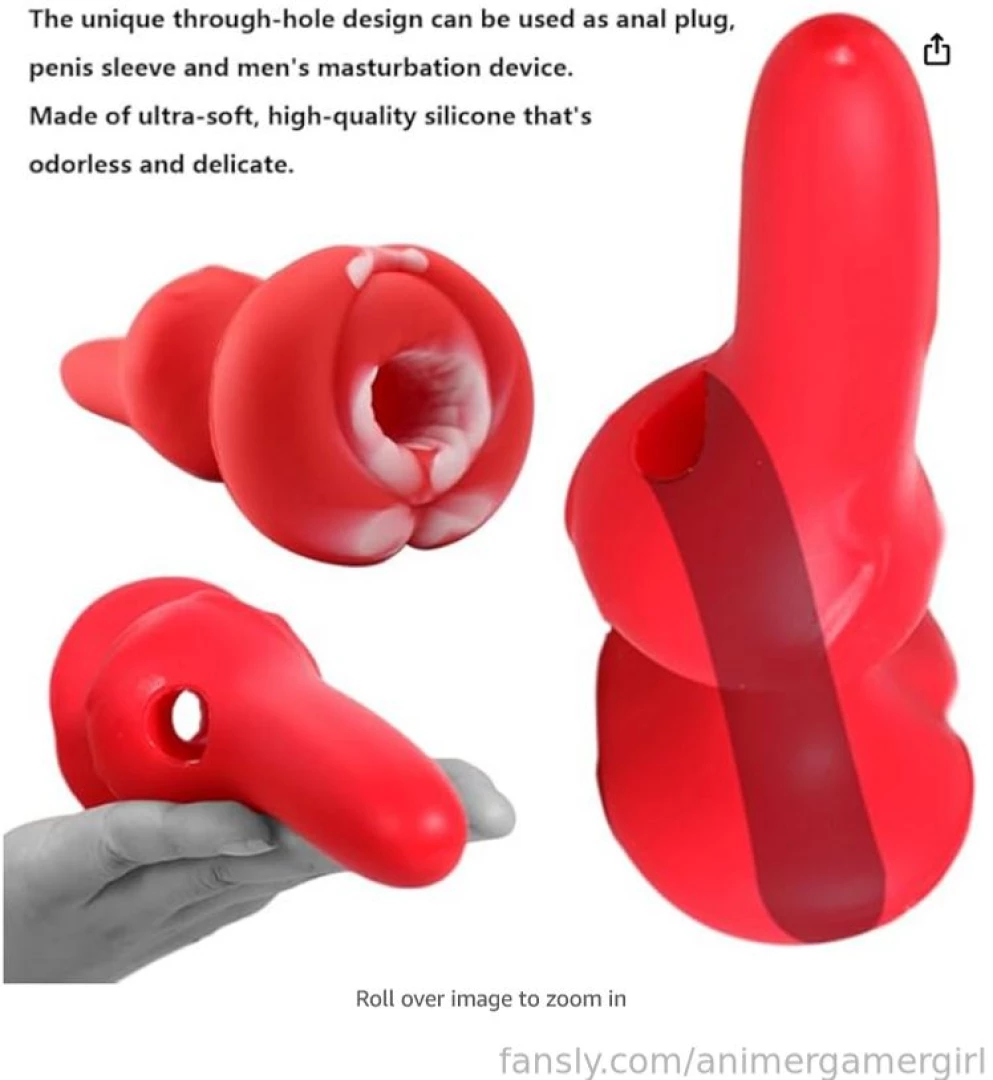 Pssst i bought this for the next anal vid new ass hole installed we 