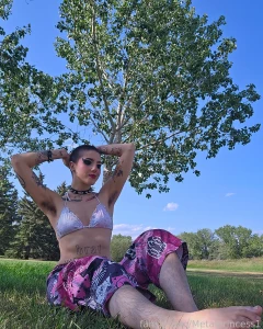 I just love feeling the earth and sunlight against my natural skin you part 3