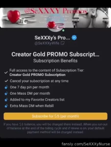 I need your vote for my promo page https fans ly r sexxxyspromos want