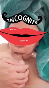 Watch my lips closely as i suckle for my milk