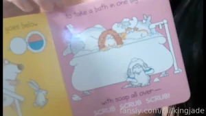 Let s snuggle up to a topless bedtime story with mommy enjoy baby