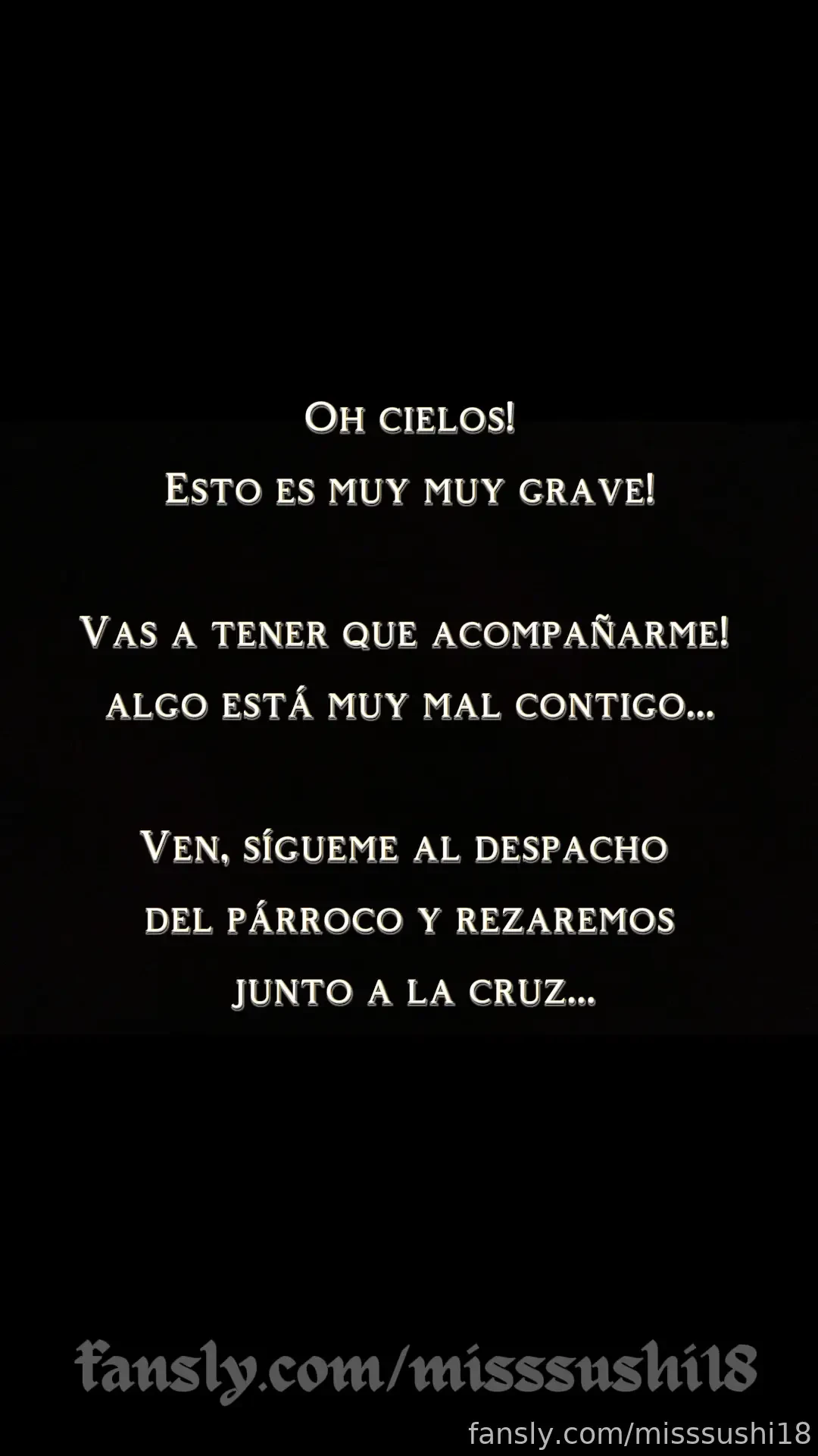 The nun and the parishioner part 1 spanish version 