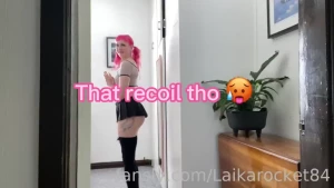 Fyp pigtails schoolgirlskirt bounce ass tattoos petite egirl slimthick