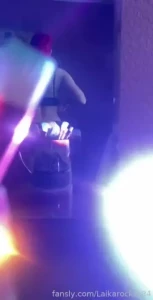 Were you spying on me getting changed you naughty boy did it make you