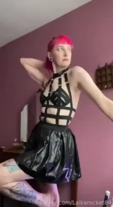 As promised watch me slowly remove my little black dress until i m